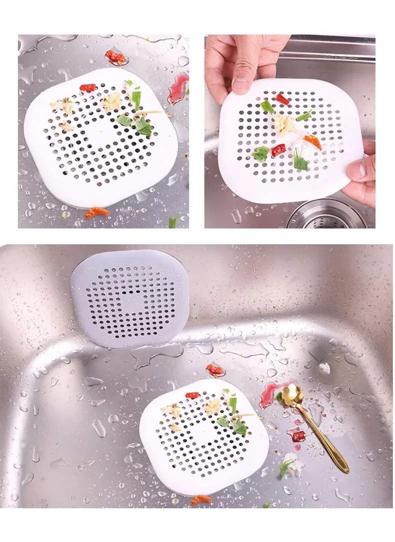 RTS Creative sink filter bathroom drain anti-hair filter sewer outlet filter bathroom accessories
