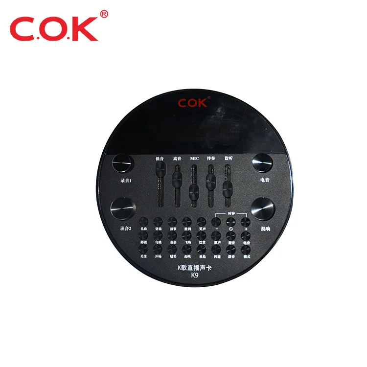 2 ch external 3.5mm micro usb slot interface home blue tooth karaoke mesa de som for  live  audio sound card  recording