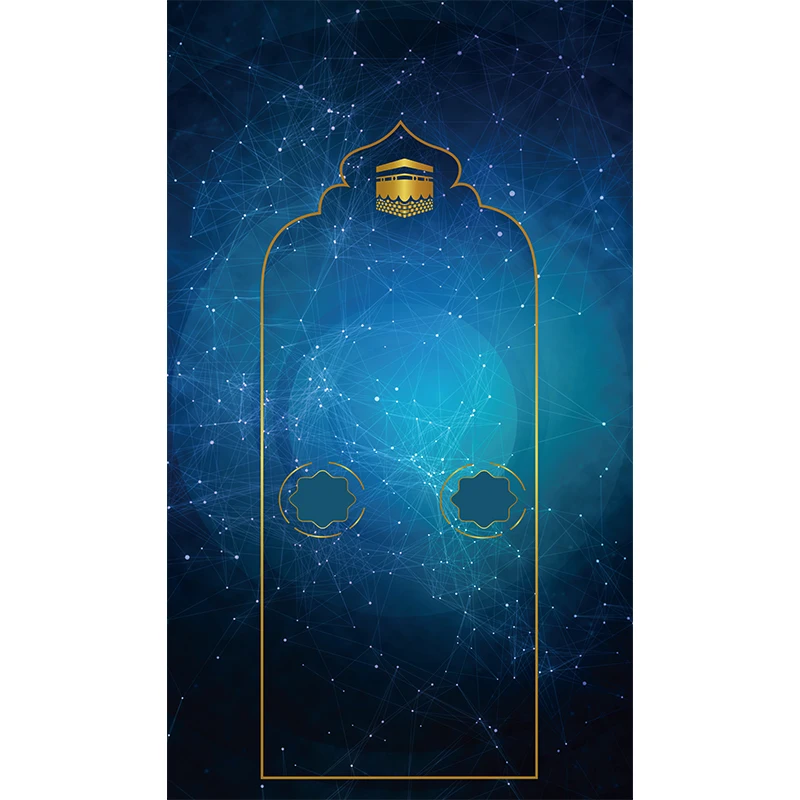 Multi patterned Multifunctional Islamic Prayer Mat SZ10 Sajadah children prayer Mat Smart Interactive Electronic kids Prayer Mat