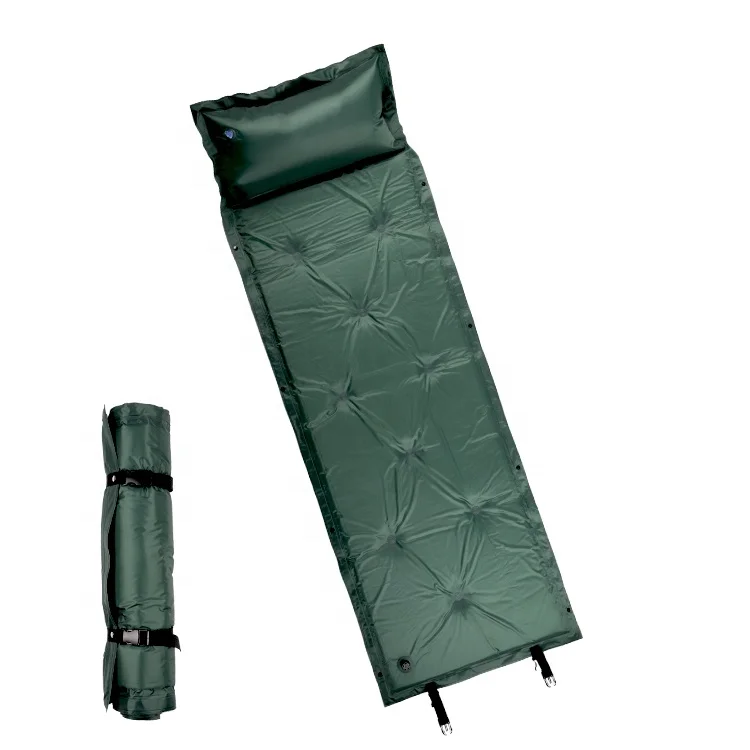 Туристический матрас KingGear из полиэстера 190 т с ПВХ