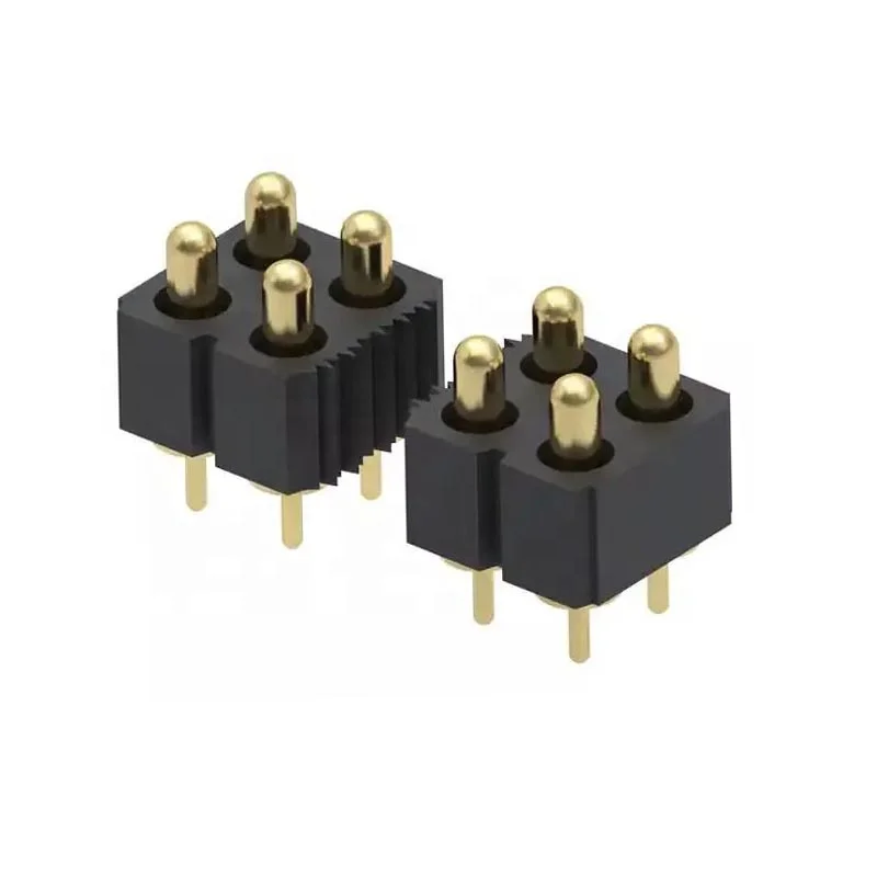 Elastic Contact Pin Over 2A 3A 5A 10A Current Charging Thimble Connector Spring Loaded Pogo Pin