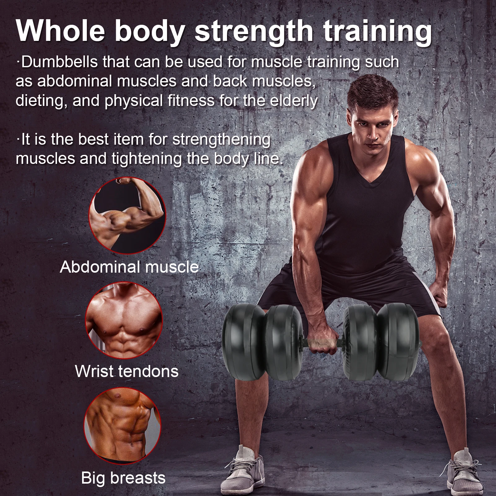 Gym equipment adjustable dumbbell set 66 lbs 10kg 20kg 25kg 30kg weight lifting dumbbell barbell set for gym fitness