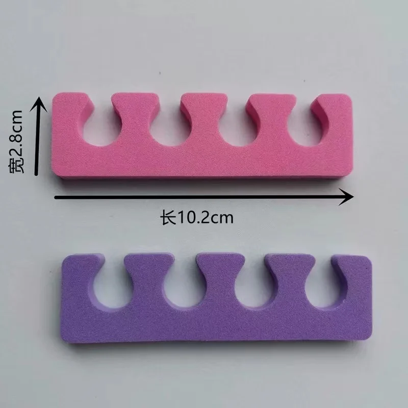 Wholesale Disposable Toe Separator EVA Foam Soft Pedicure Nail Art Tool Toe Separators