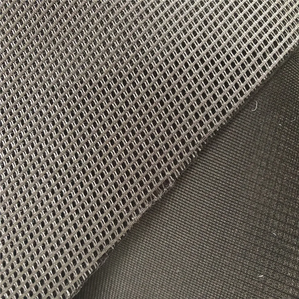 Recycled Fabric Textile Raw Material 3D Mesh Fabric Elastic Net Fabric For Office Chair
