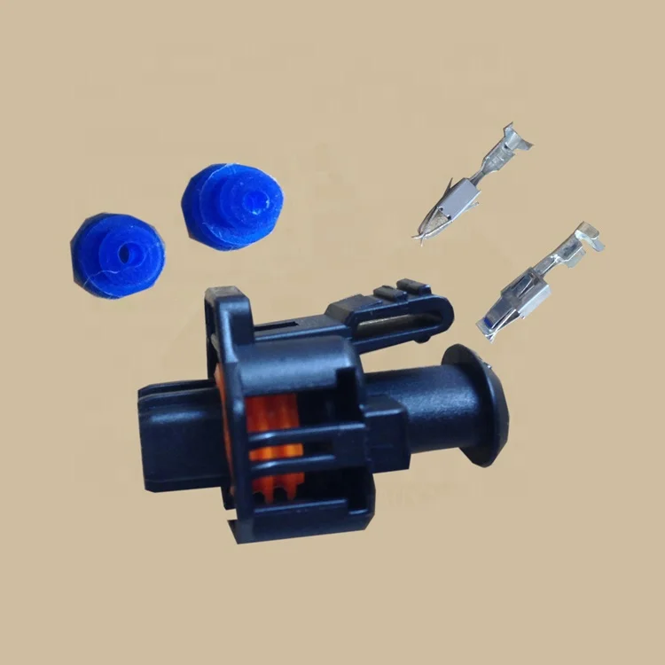 192849806 1928300599 high quality black 2 pin EV1 waterproof auto wire harness connector