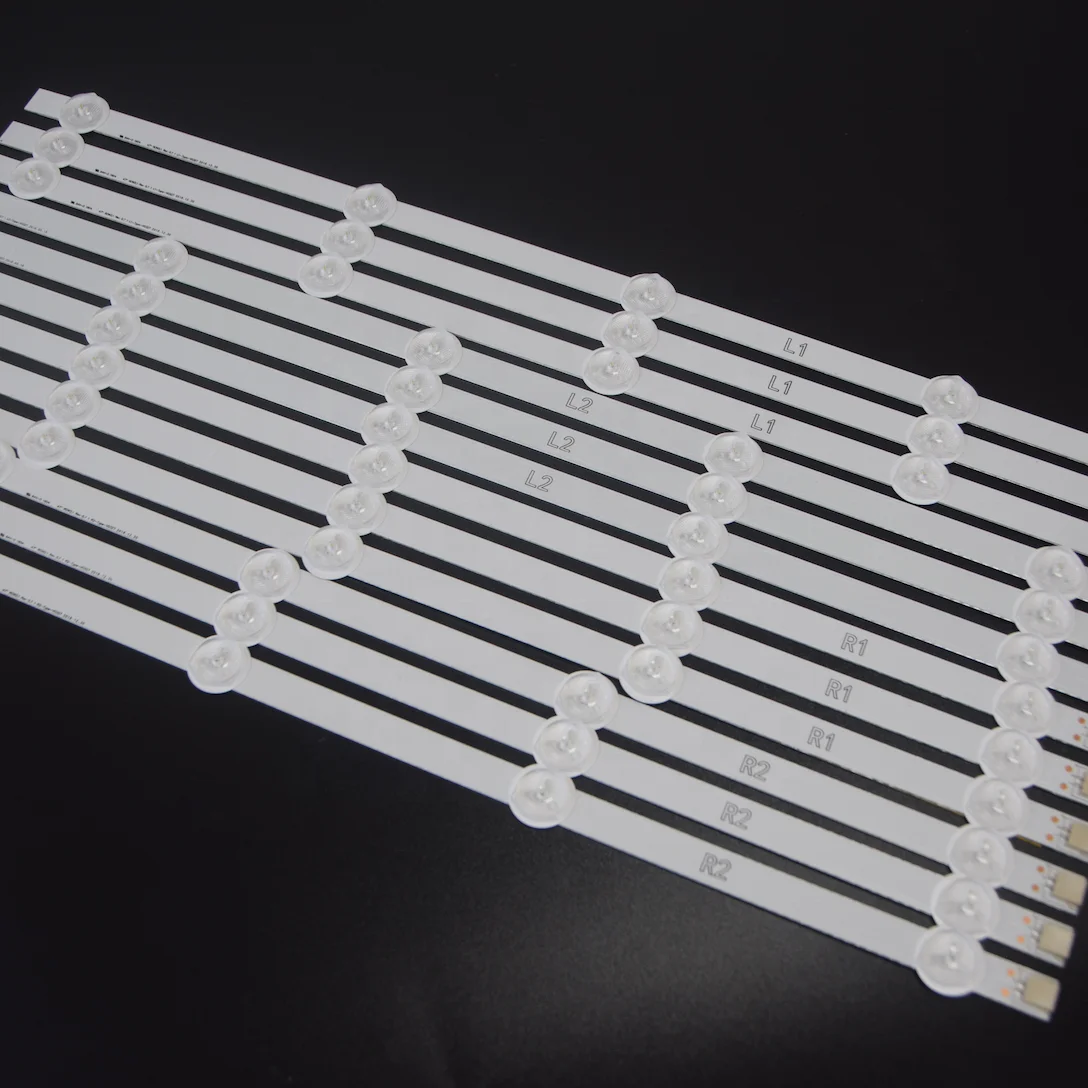 TV backlight for LG 47', 12 PCS LED backlight strip for LG TV 47LA620S 6916L LG47 TV repairing Samsung TCL