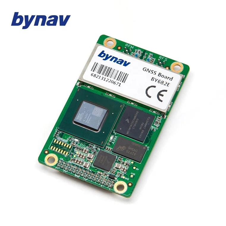BY682S GPS/BDS/GLONASS/GALILEO cheap OEM GNSS receiver GPS RTK board for surveying