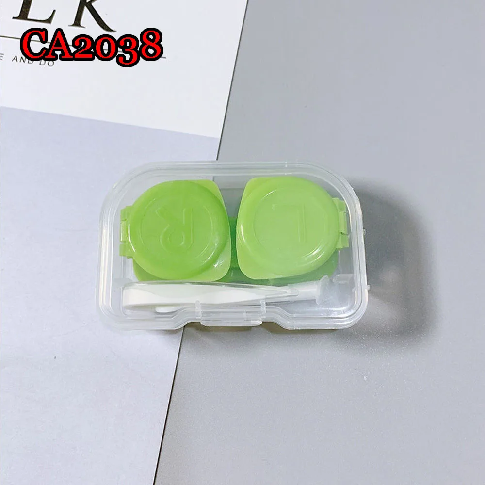 small one body lens holder PP saving box contact lens case wholesale water box CA2038