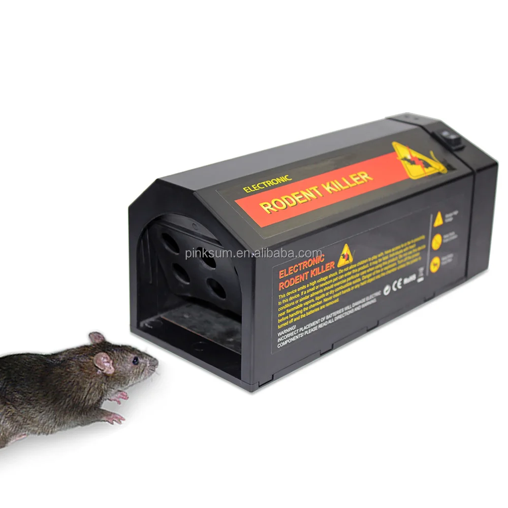 GH-190B Ultra Power 7000V Electric Mouse Trap Killer for Mouse, Rat, Vole and Chipmunk