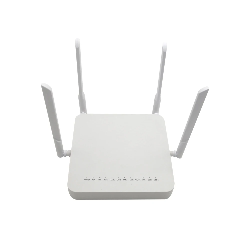 ONU Gpon FTTB Wifi Router F680 V1.1 Router 4GE+USB+1POST+2.4G&5GWIFI FTTC