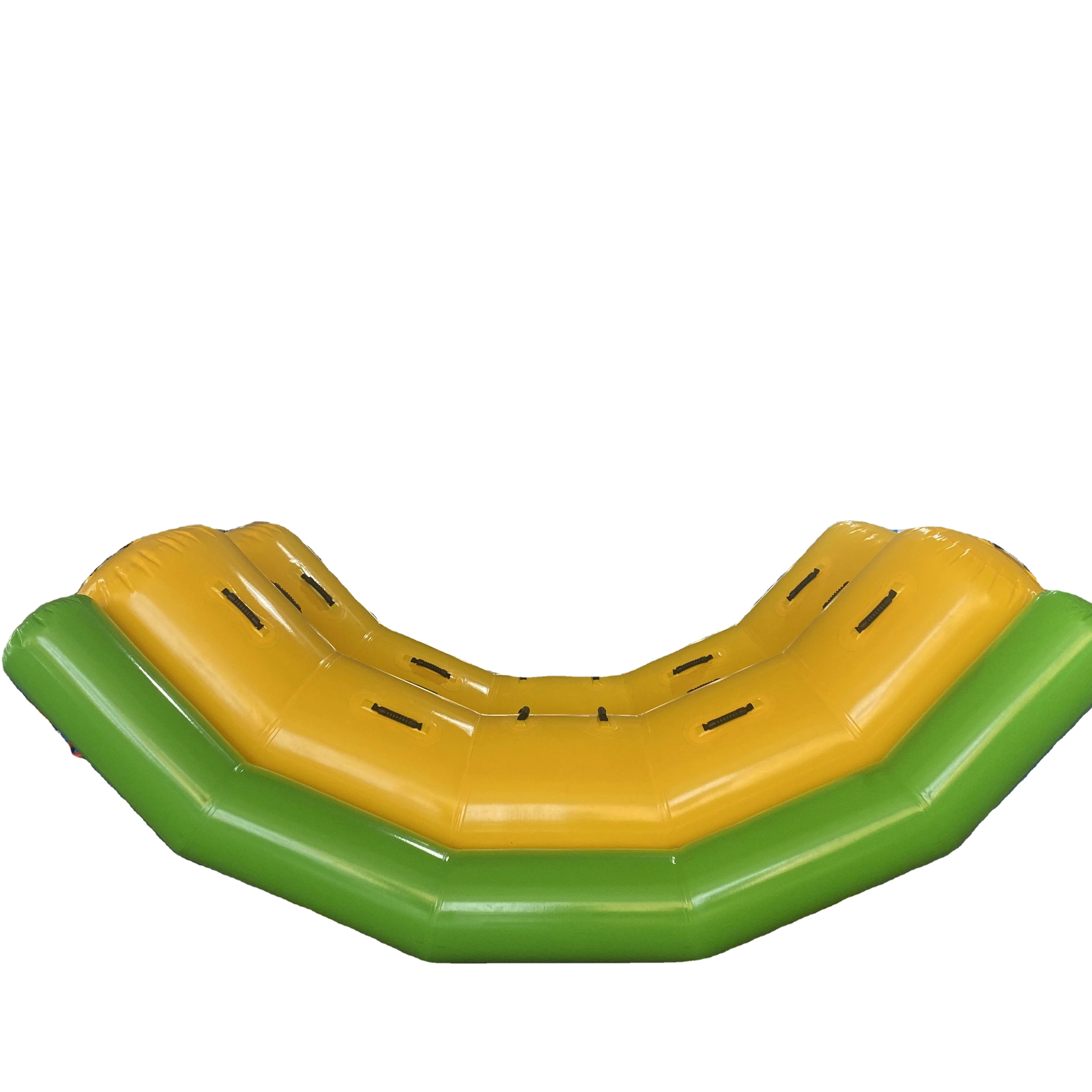 Wholesale Inflatable Saturn Boat Portable Water Toy Planet Saturn Water Park Rotation Floating Water Games  Floating Sports