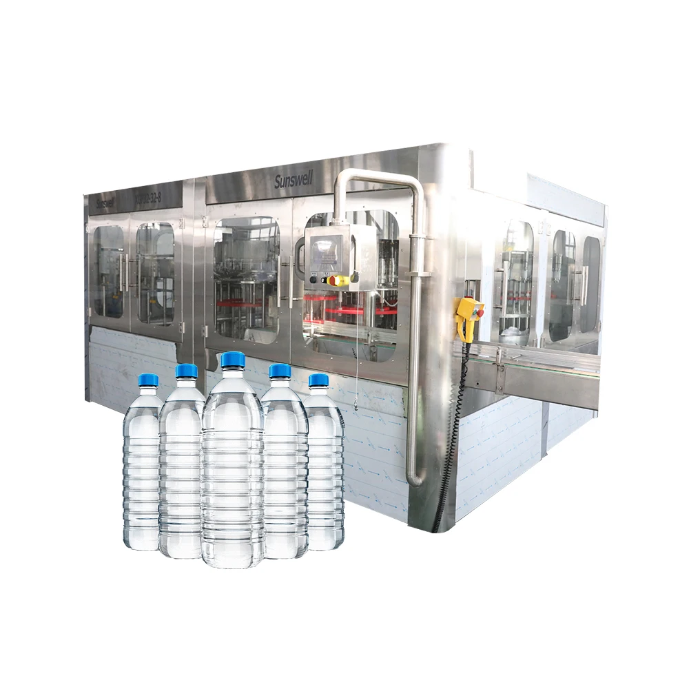 Полностью автоматическое высокоскоростное упаковочное оборудование 5000BPH-36000BPH для линии производства воды, 500 мл