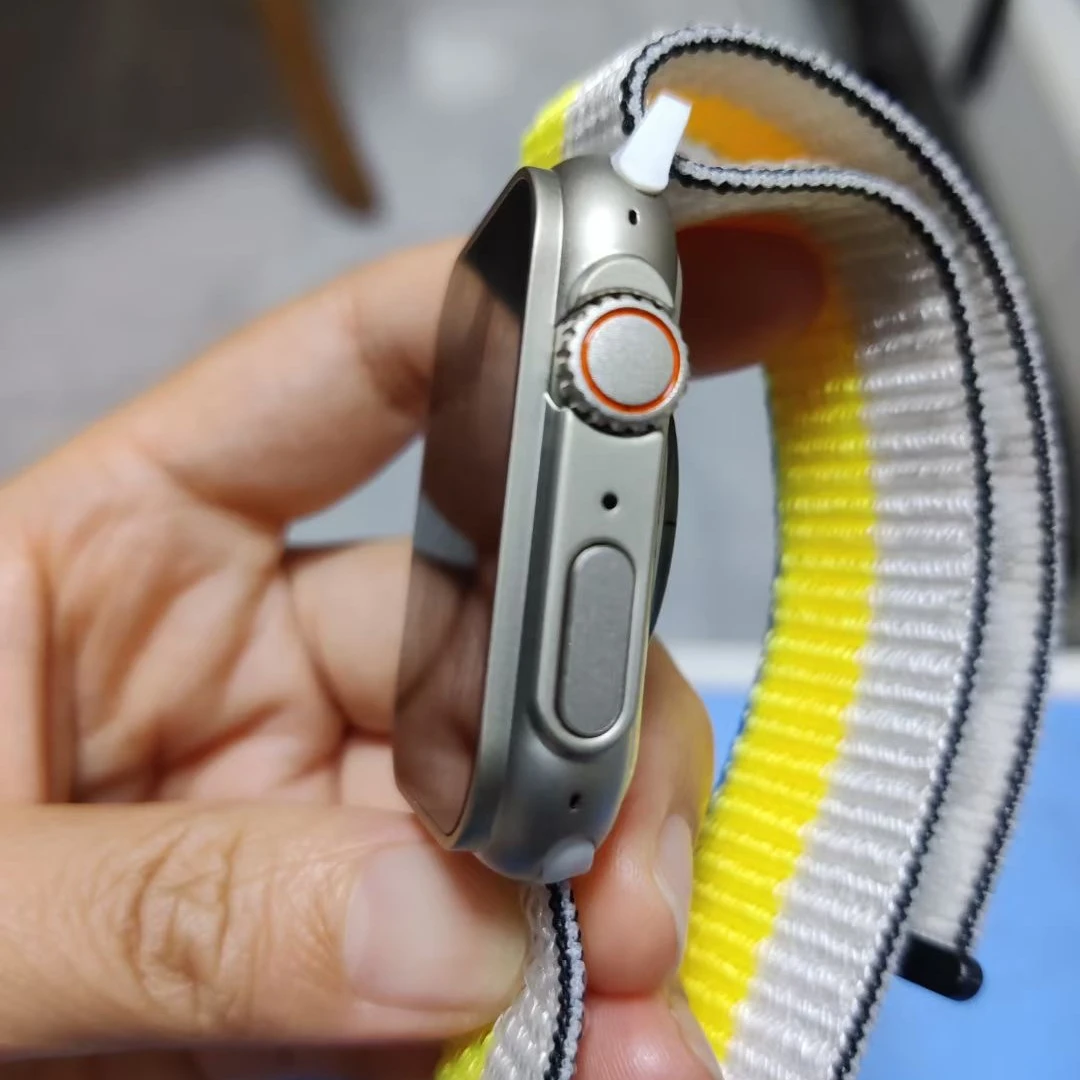 2022 N8 ultra thin watch,NFC wireless charge Blood pressure watch 8 ultra 45mm,2022 latest iwo watch ultra WearFit pro app