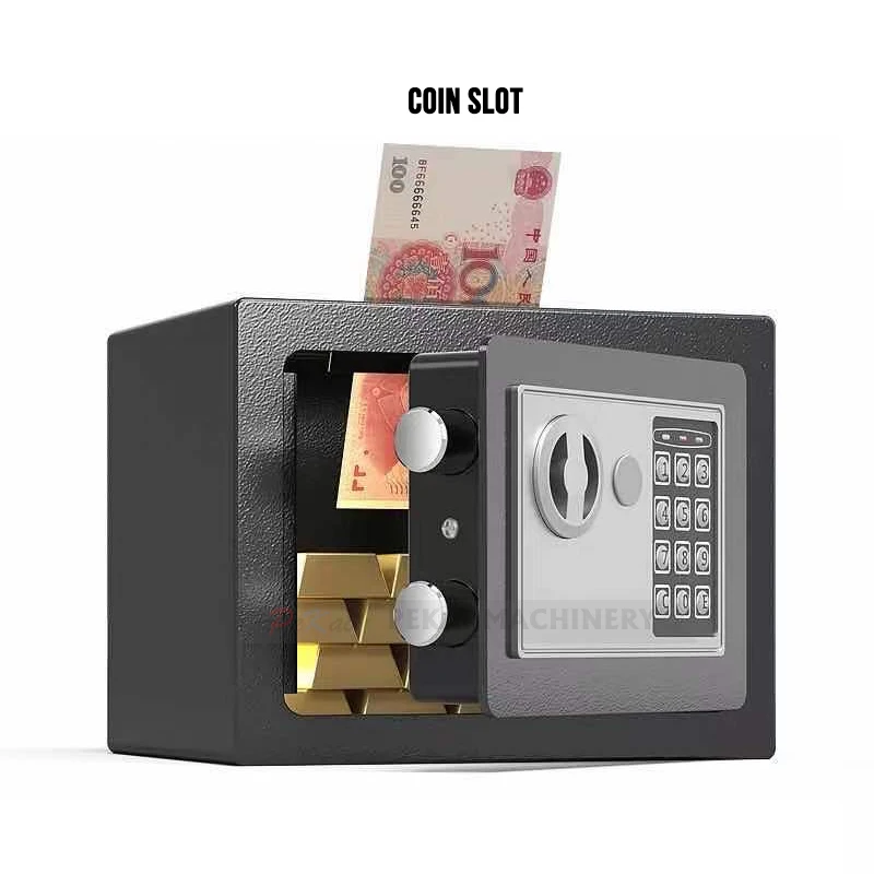 Safety box custom Wholesale digital hotel smart intelligent metal safe box for money and documents