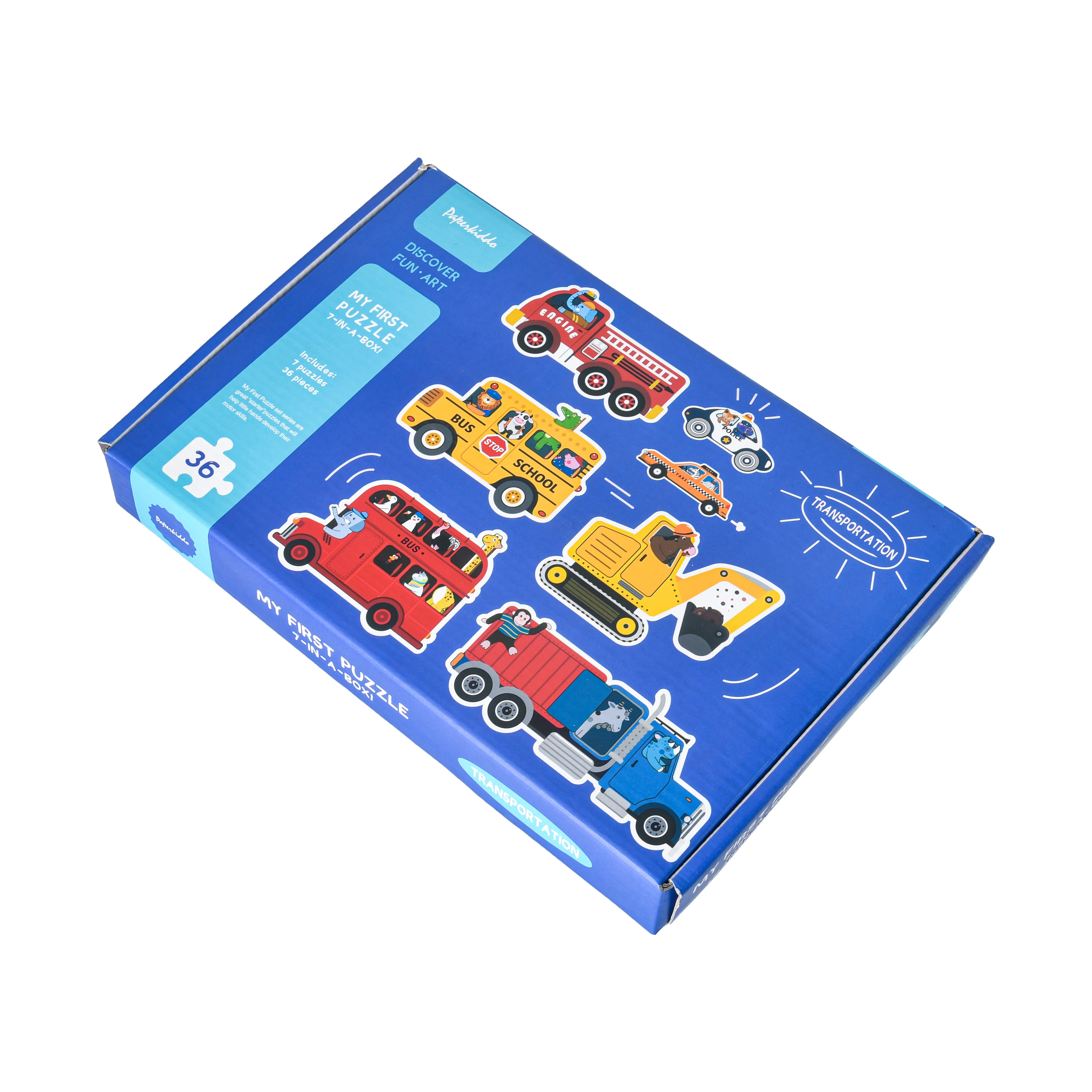 Игрушечная машинка для 2024 популярная забавная деревянная 3D головоломка развивающая детей