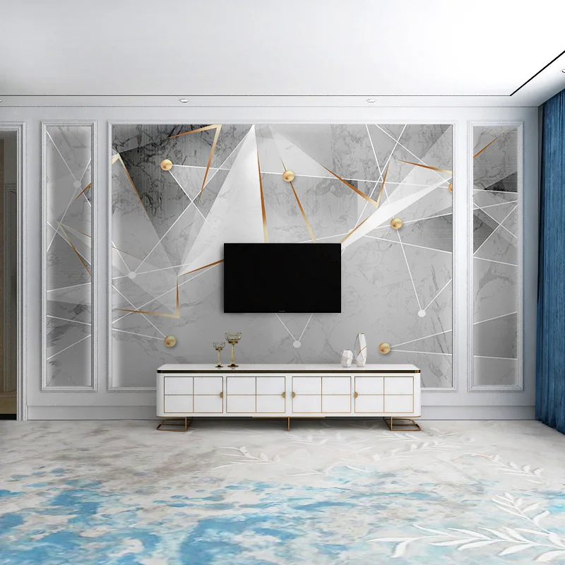 High quality earth color modern design 3d wallpaper for interior home decoration wall paper for refurbishment
