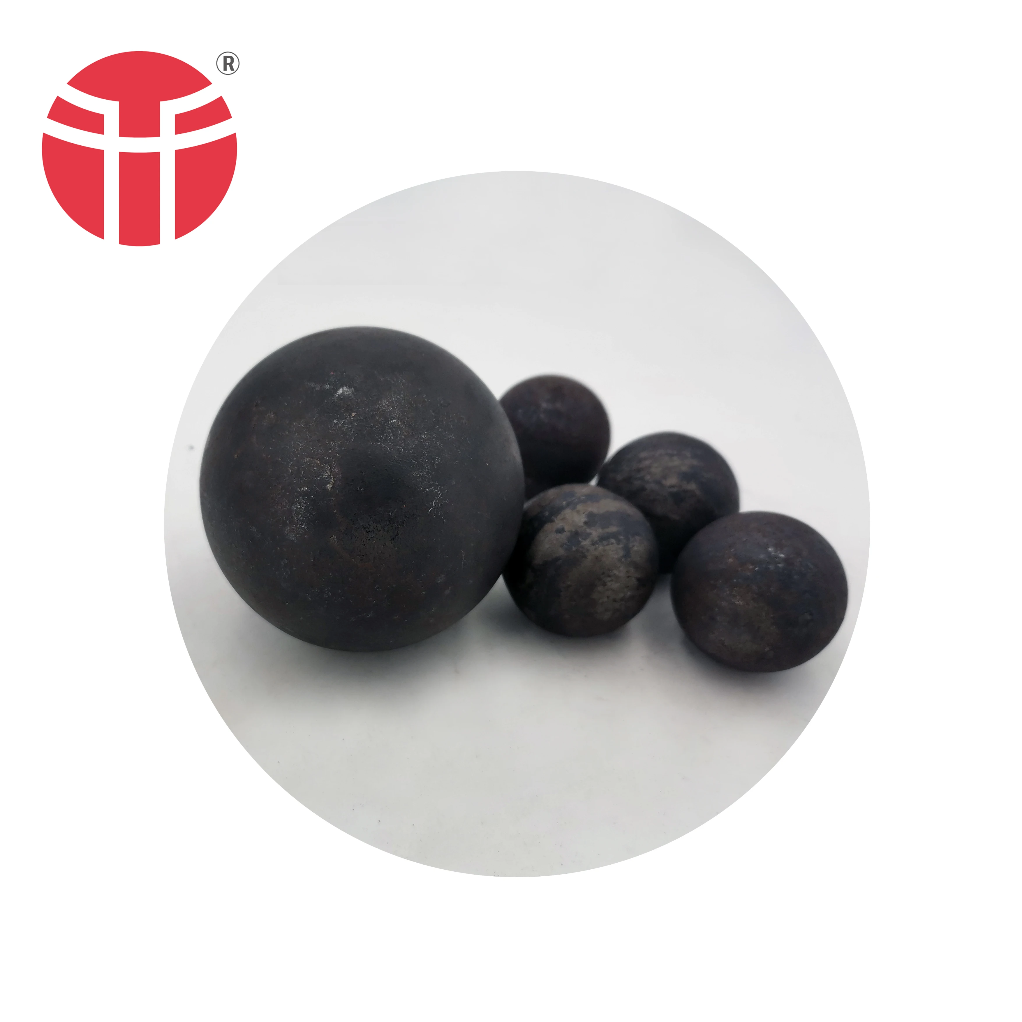 promotion direct wear-resistant hot rolled forging forged grinding media iron steel ball factory for sale grind mine ball mill