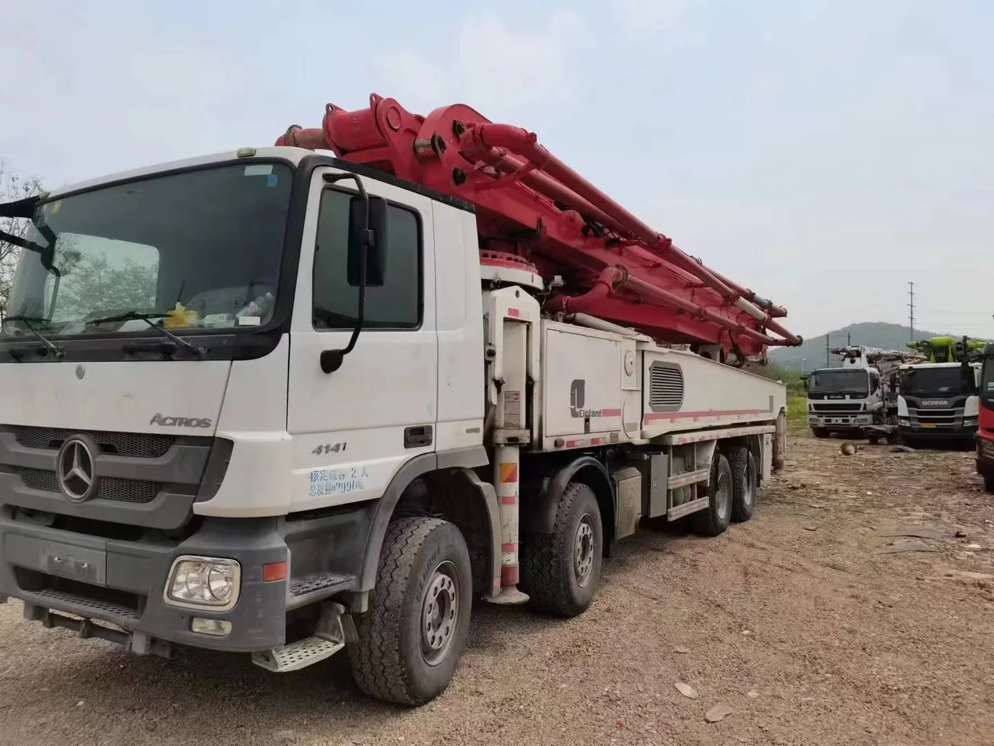 Горячая распродажа бетононасос Putzmeister SANY Zoomlion 37 м 46 38 42 52 56 66