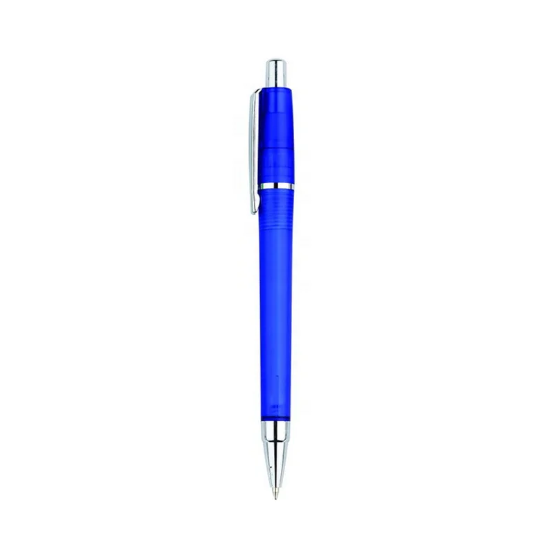Promotional Frosty School Ball Pen, Plastic Ballpoint Pen for Office