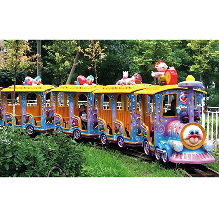 Hot sale kids mini track train amusement ride monorail electric-mall-trains