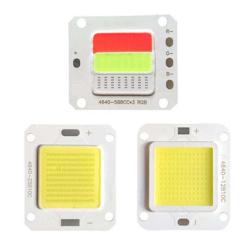 Factory Sale 7874 White High Power Led 220V 50W Full Spectrum COB Chip Epistar