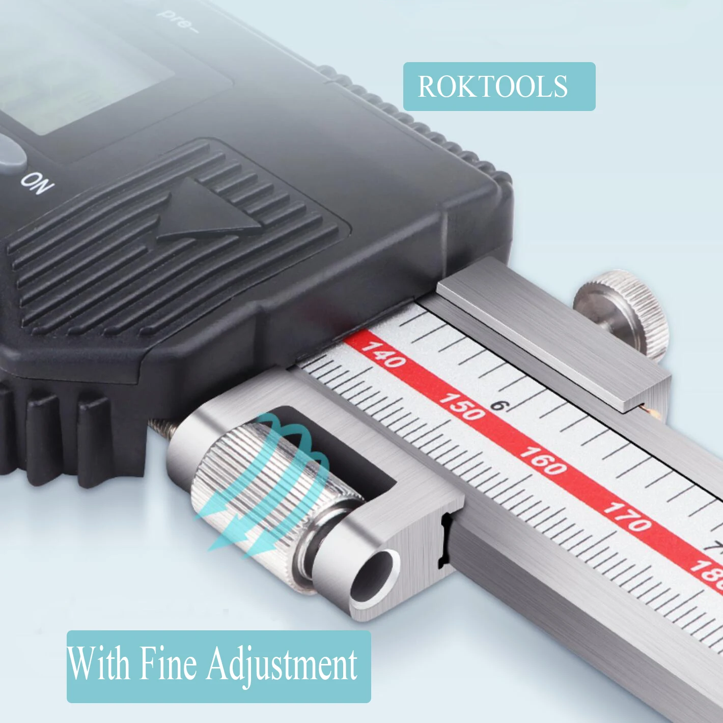 Цифровой штангенциркуль ROKTOOLS 500 мм 800 1000 с предустановленной
