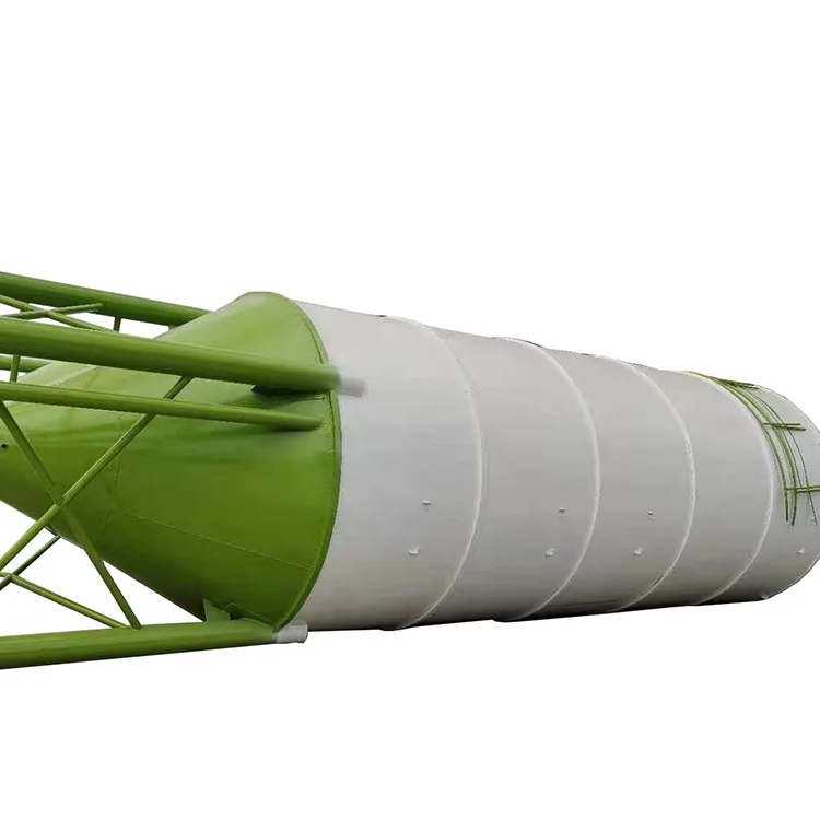 Factory price china small cement silo bulk powder storage silo for concrete batching plant