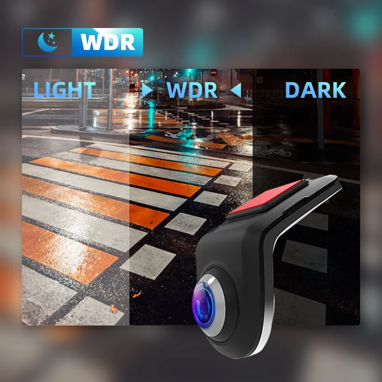 Wemaer HD 130 градусов Автомобильная видеорегистратор 1080P камера с одним объективом циклической записью режим наблюдения за парковкой 24 часа