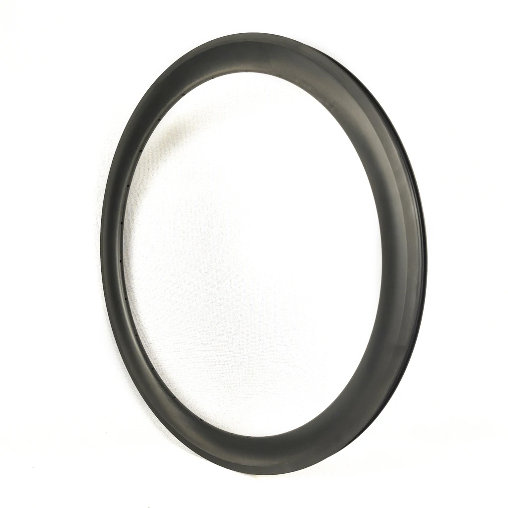 700c Track And Road Carbon Road Rim Width 25mm Height 50mm Clincher Tubeless Ready Bicycle Rims