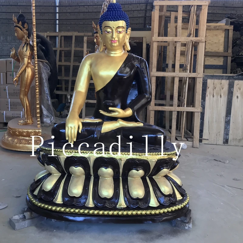 Eastern Style Religious Life Size Garden Sitting Budda bronze thai buddha statue for sale