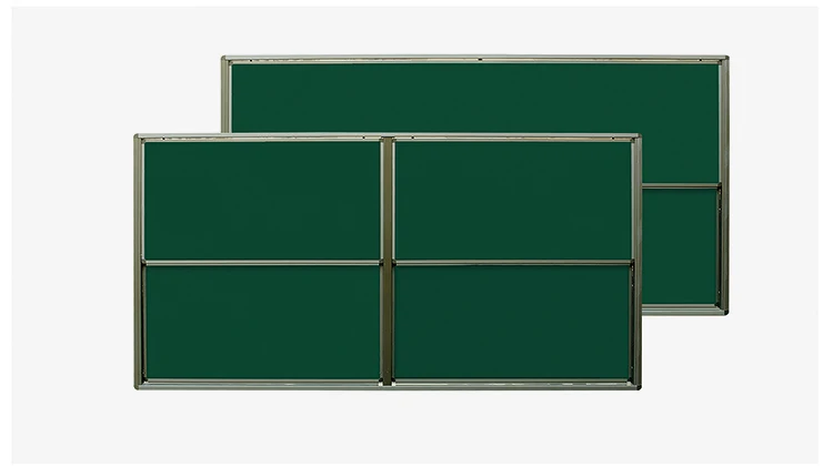 Swing Leaf Aluminum Alloy Border Customizable Whiteboard Extra Large Dry Erase Board Magnetic Writing Horizontal School Board