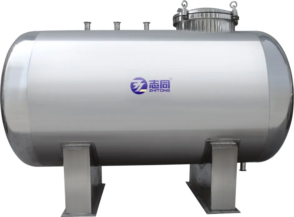 
2T stainless steel Moveable alcohol Liquid water storage tank 