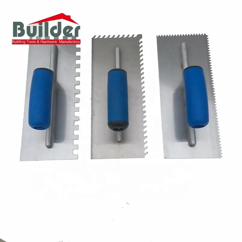 Flooring & Tiling Adhesive Spreader U-shape Notched Trowel