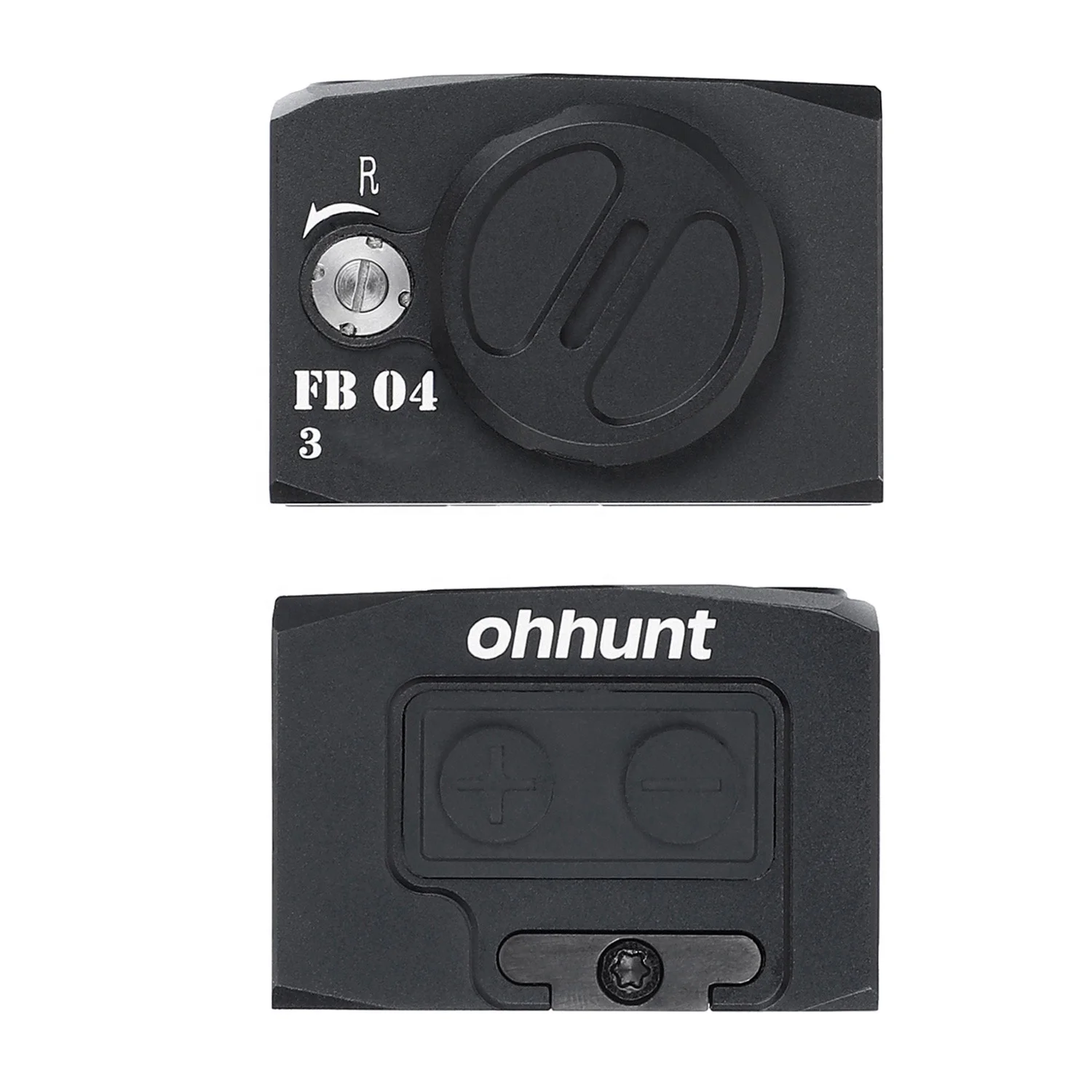 Ohhunt OEM Optics 1x18x20 Reflex Sight Shake Awake Mini Enclosed Solar Red Dot Sight With Solar Panel