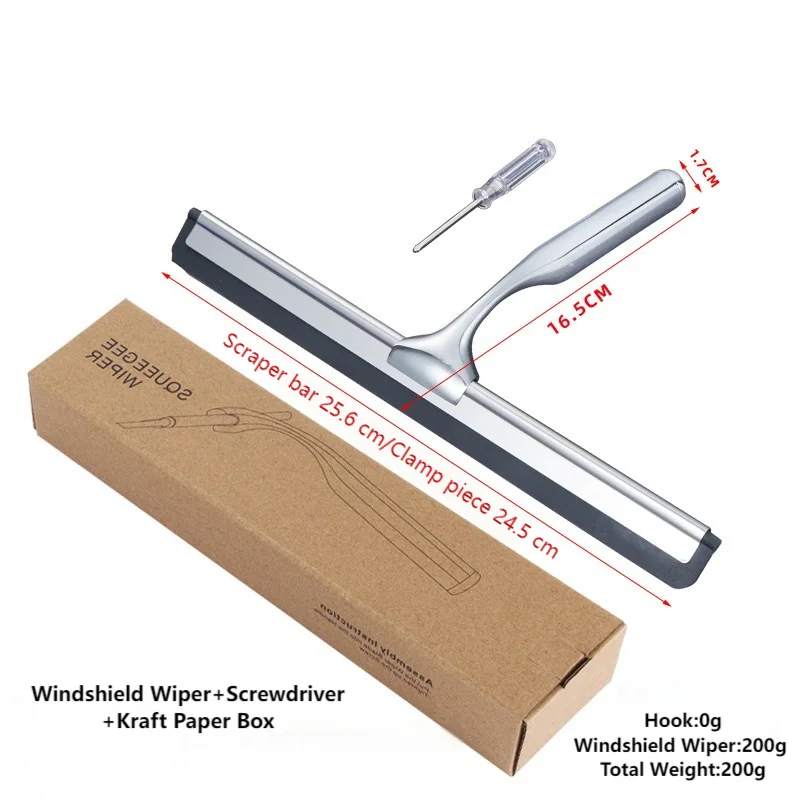squeegee for shower glass