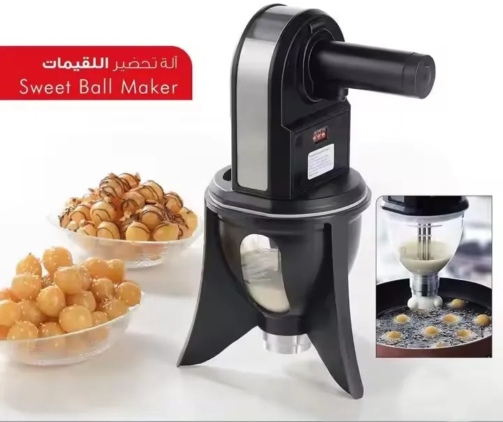 WONDERFUL Electric sweet ball maker donuts meatball maker portable household food processors with digital screen
