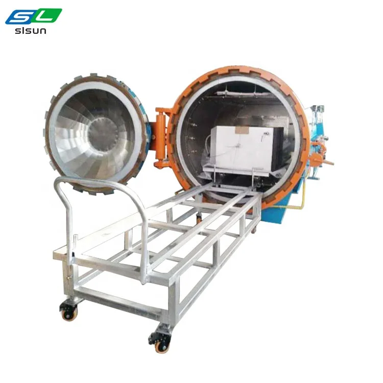 High Pressure OEM,ODM Large Composite Autoclave vacuum Carbon Fiber Autoclave with U stamp