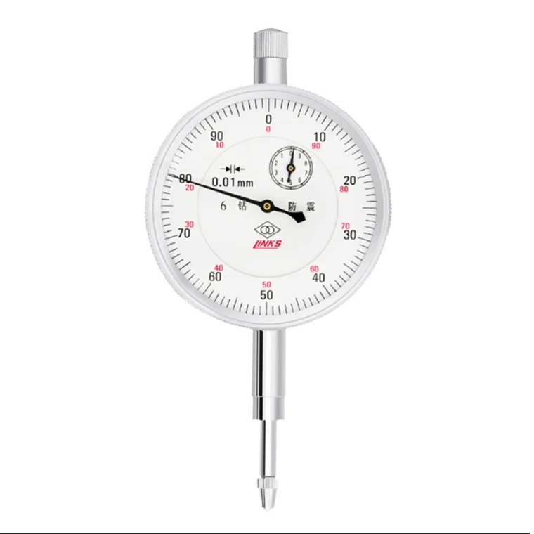 LINKS  dial gauge, 6 drill shock-absorbing mechanical indicator, 0-3-5-10-20-30, high-precision 0.01MM dial indicator