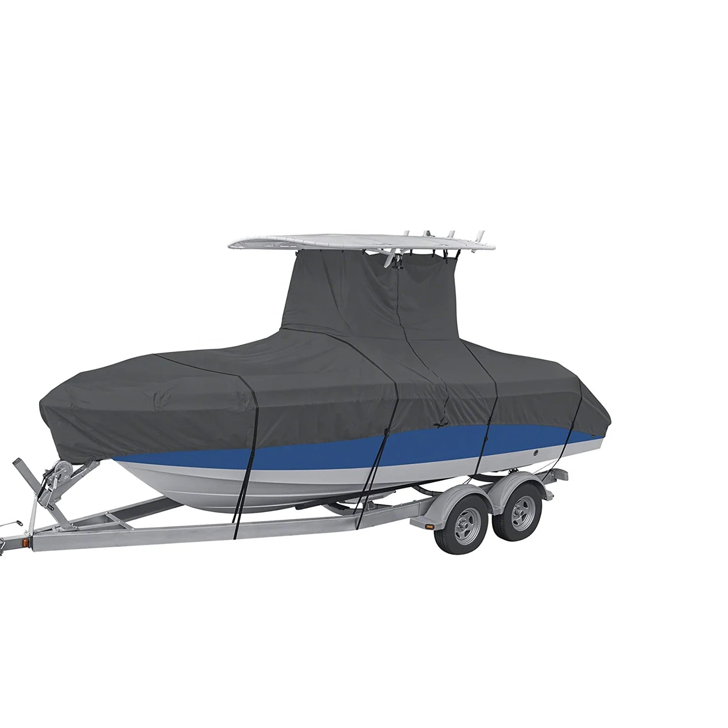 
Classic Polyester Heavy Duty Center Console T-Top Roof Boat Cover 