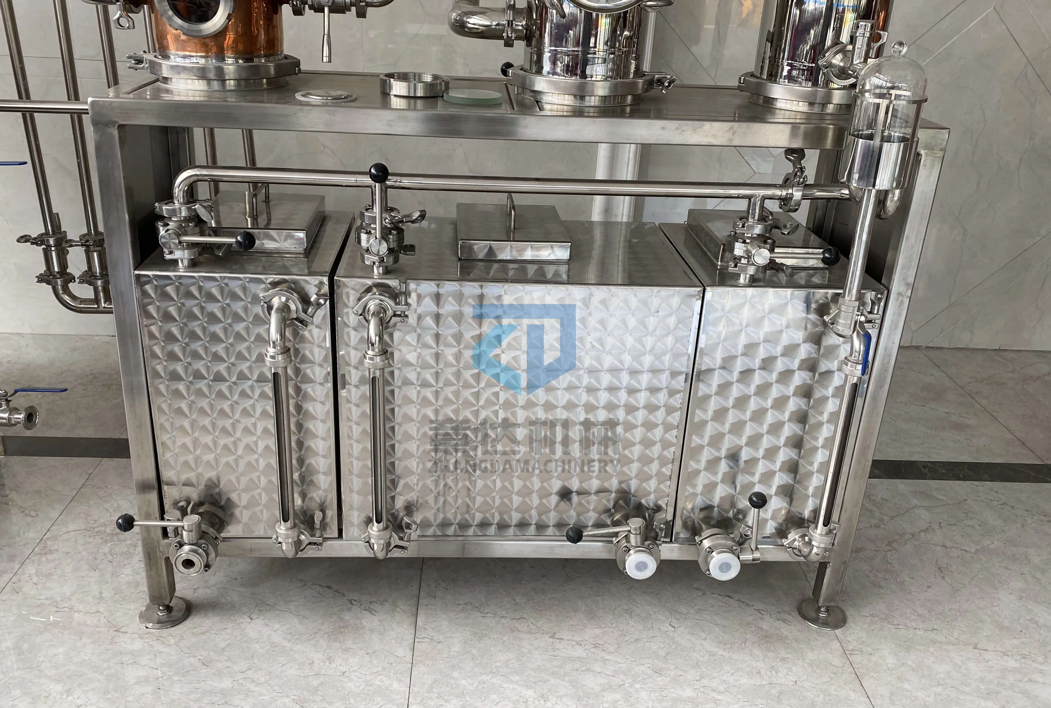 Дистиллятор для виски из красной меди alembic moonshine оборудование дистилляции Джина/спирта/этанола 200 л 500