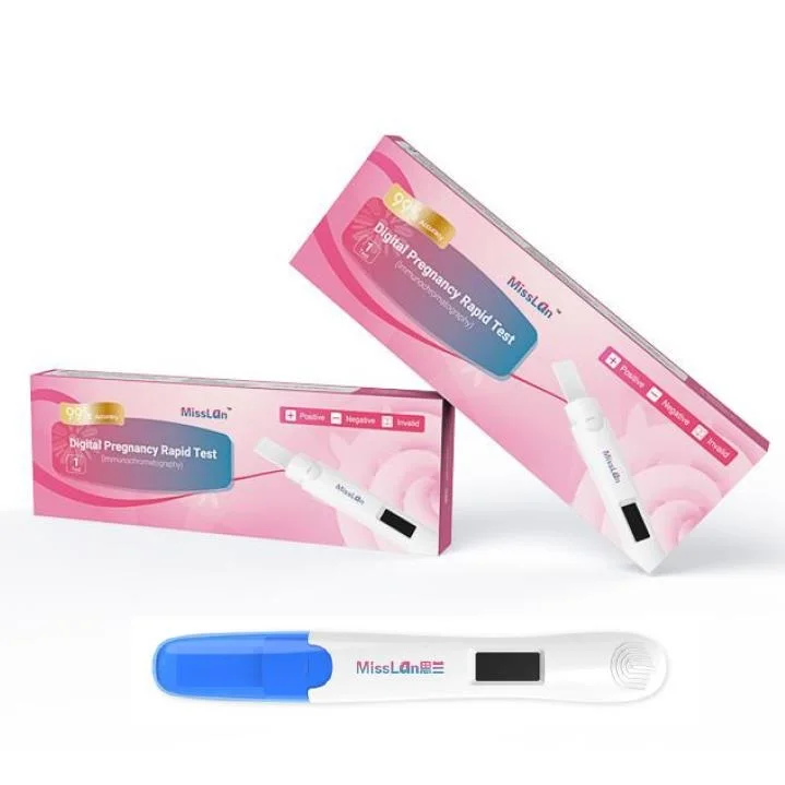 Pregnancy test instrument to quick check pregnancy test midstream