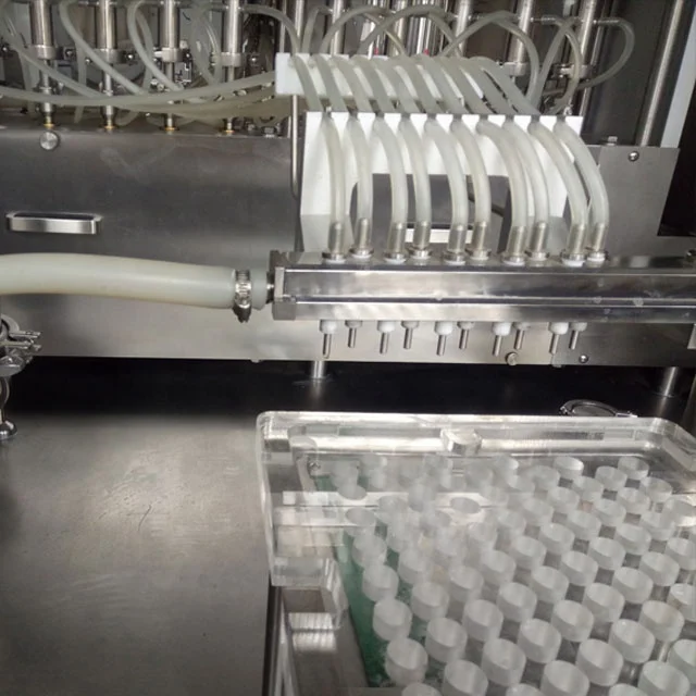 Glass Syringe  Filling and Plugging Machine