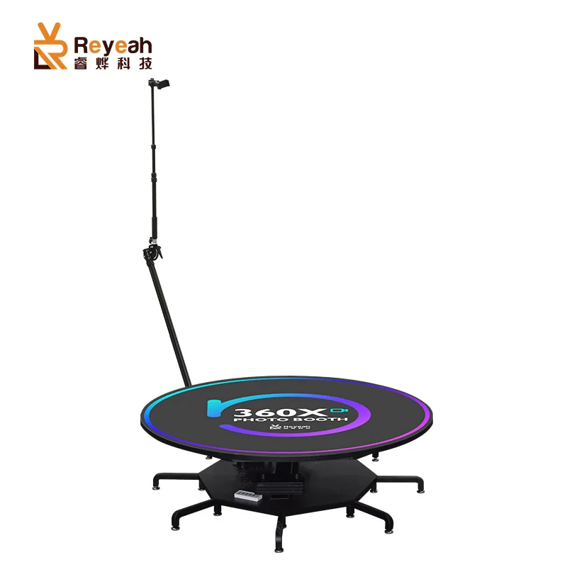 Buy A 360 booth Slow Fast Motion Rotating 120cm diameter with Low cost for DJ business