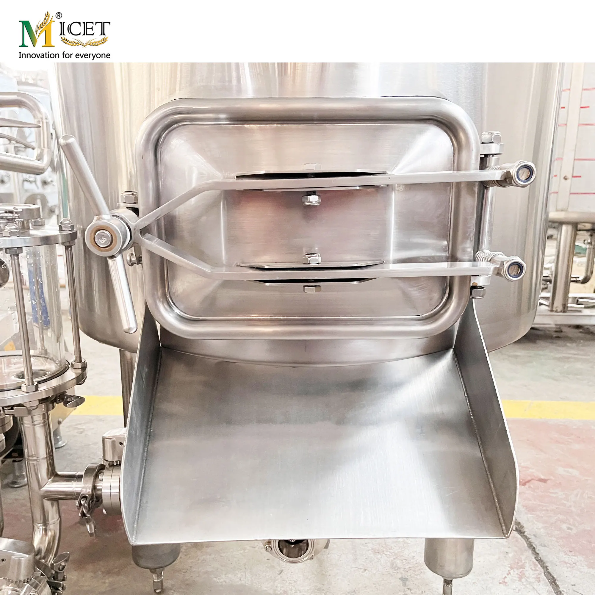 stainless steel two vessel brewhouse mash tank 200l beer crafting equipment