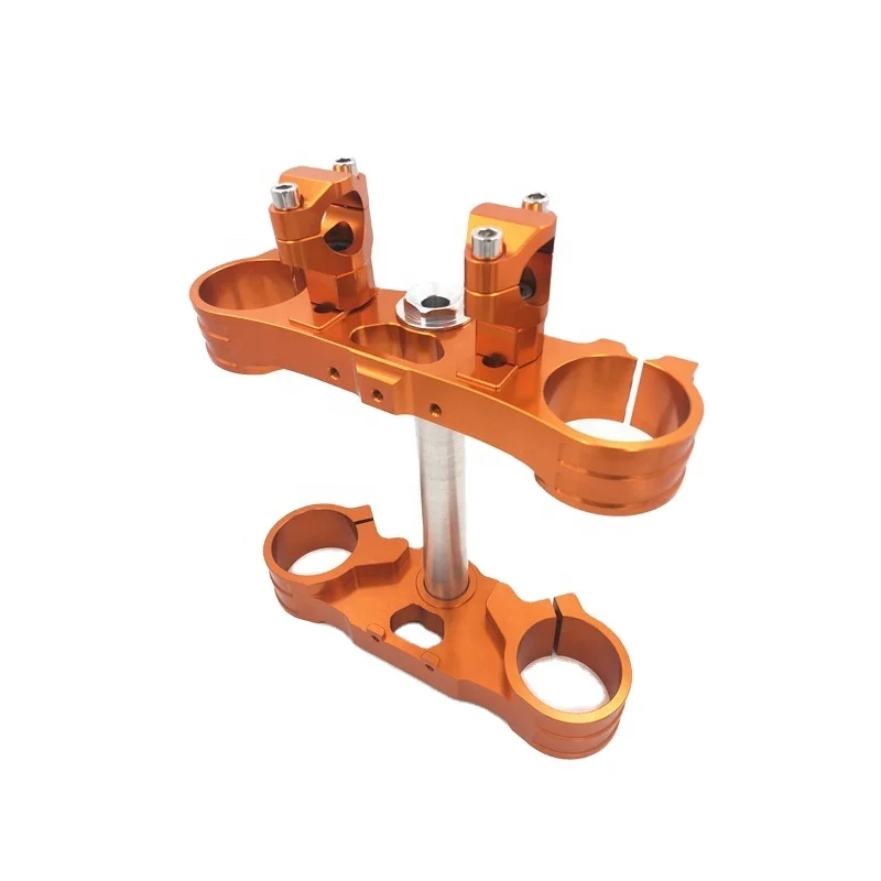 Luckyway CNC алюминиевые мотоциклетные тройные зажимы для