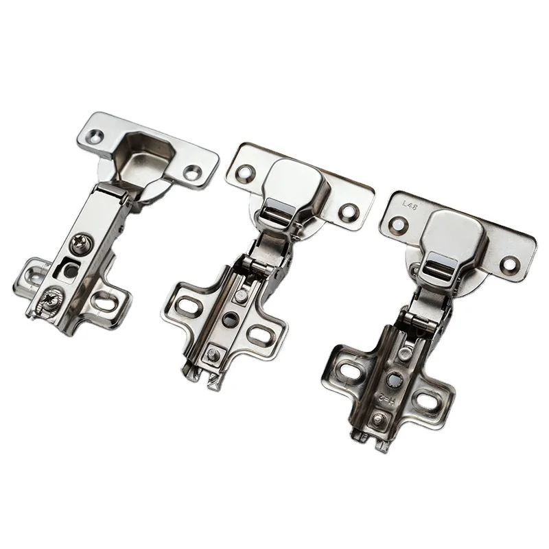 Cold Rolled Steel Kitchen Hinge Heavy Duty Door Hydraulic Cabinet Hinge Chain Soft Close Cabinet Door Hinge