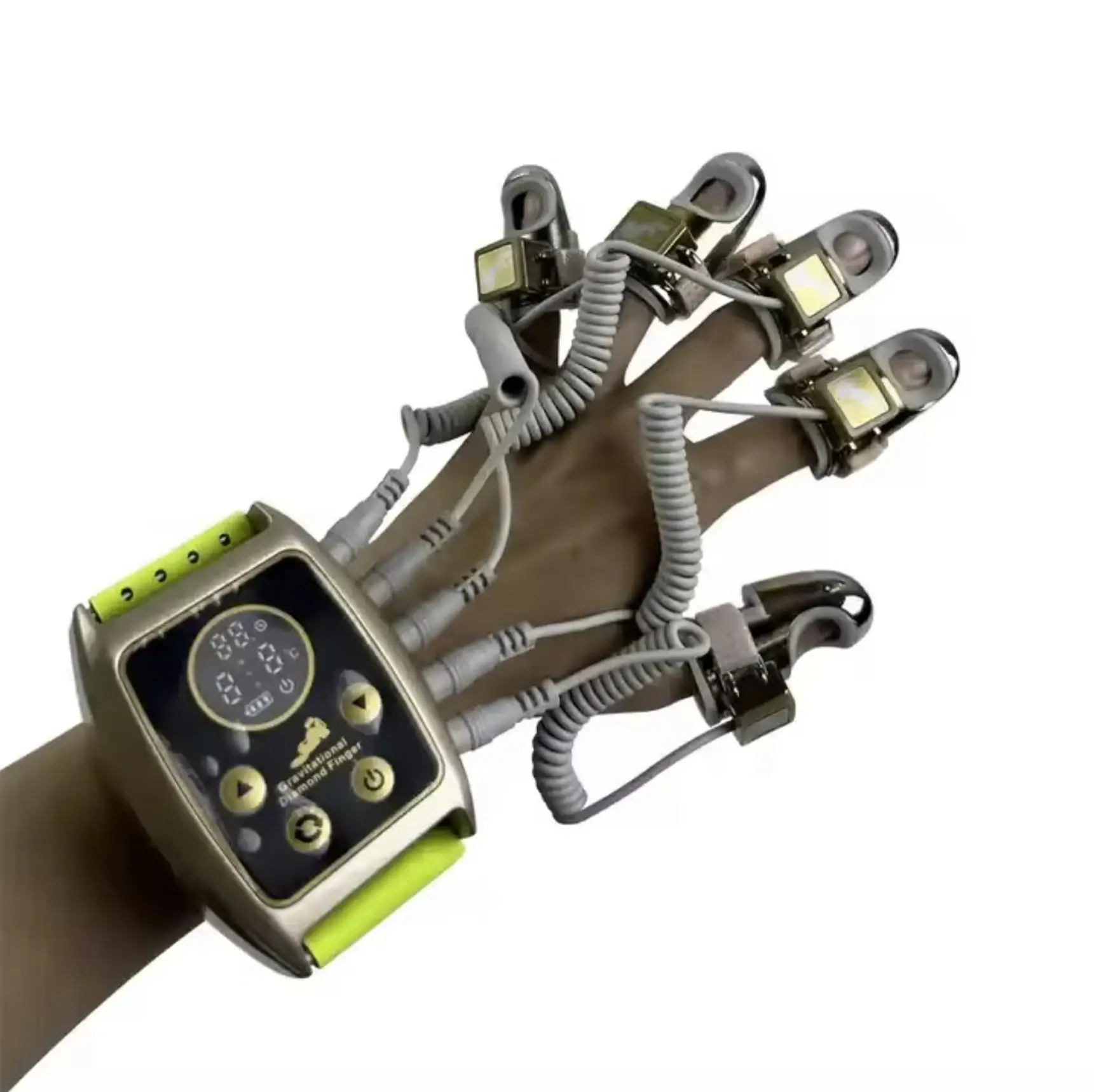 Face Lifting Radio Frequency Microcurrent Golden Finger RF EMS Beauty Machine