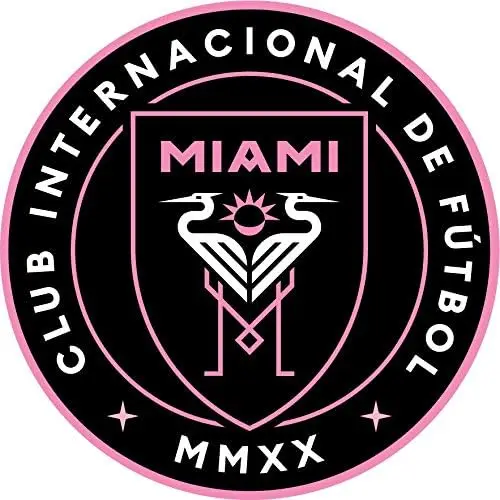 Miami Decal Rugby California Ram Horns LA Soccer Team Sticker Badge Sew On Applique Sign Decal Label for Bag Jean Shirt Cap