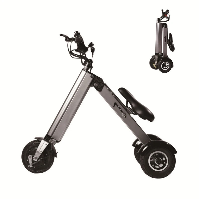 old man easy ride 250w  foldable fold Electric Scooter Mini Tricycle 3 wheel scooter for shopping