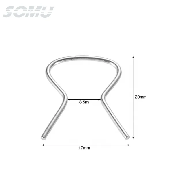 Plastic Door Window Crank Clip Metal Retainer Roll Up Retaining Winder Handle Clips For Chevrolet